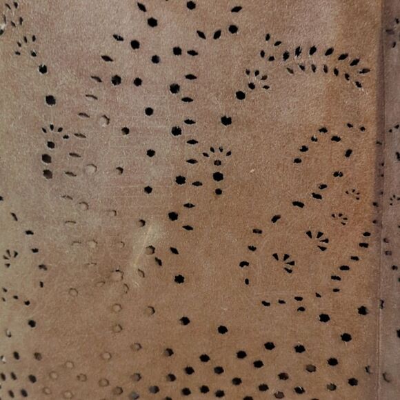 Theory Suede Skirt Laser cut Design Size 0 - Picture 2 of 7